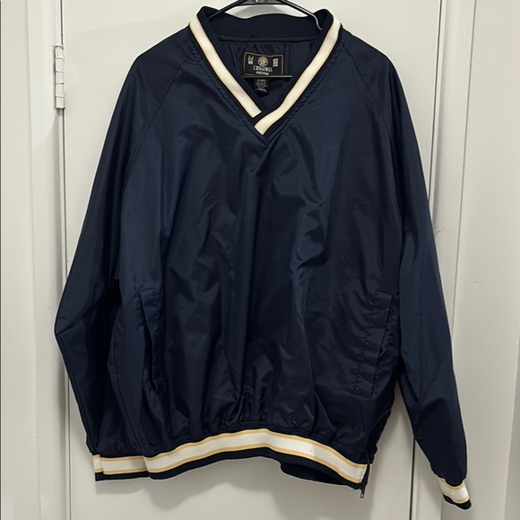 Starter Navy Blue Pullover Jacket - Picture 1 of 3